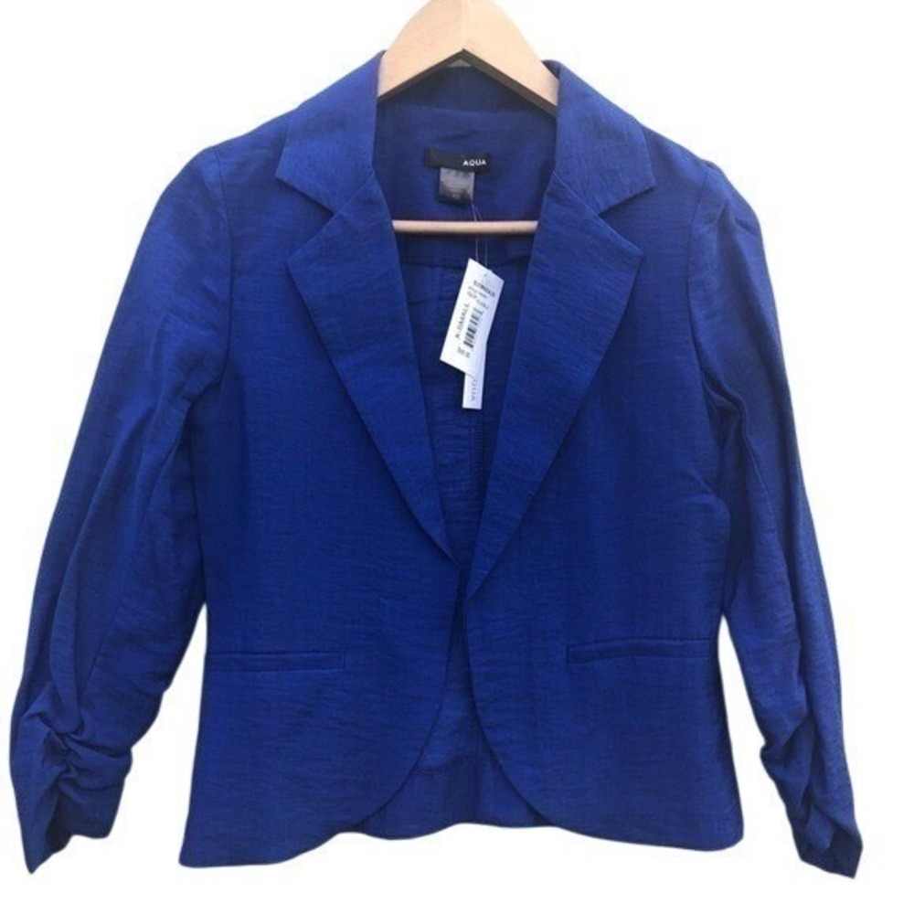 Bloomingdale's AQUA Blue Women's‎ Blazer Size XS